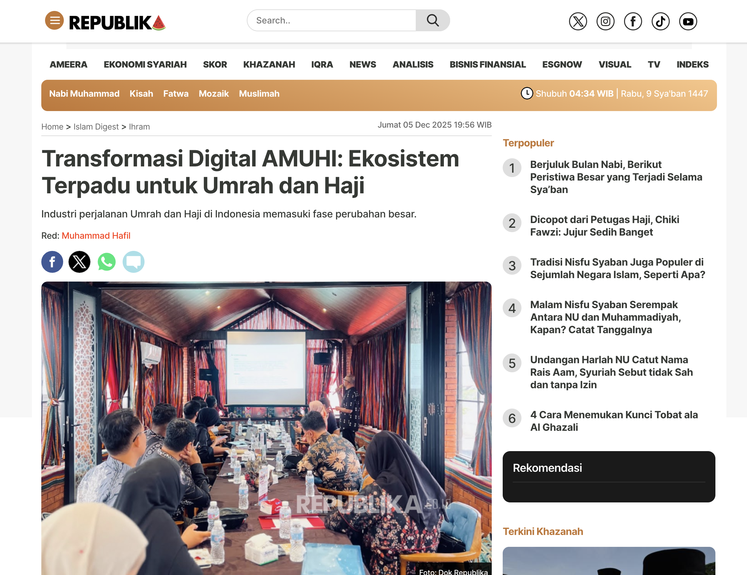 Transformasi Digital AMUHI: Ekosistem Terpadu untuk Umrah dan Haji