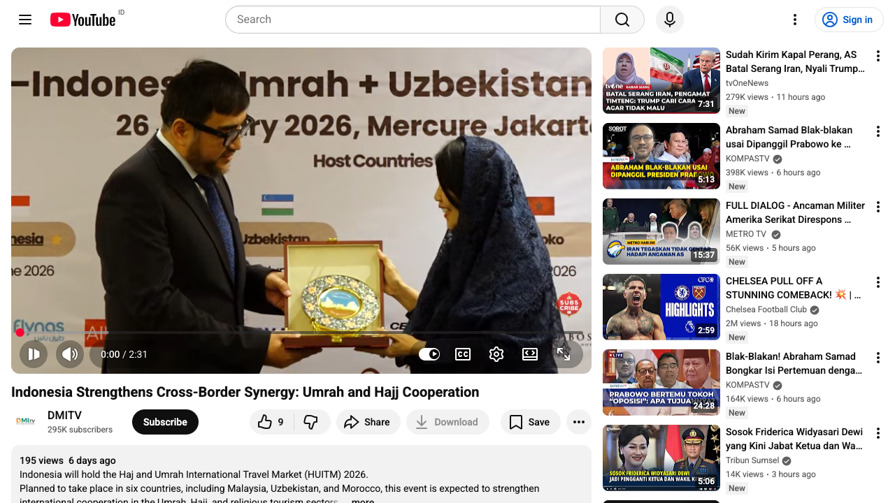 Indonesia Strengthens Cross-Border Synergy: Umrah and Hajj Cooperation