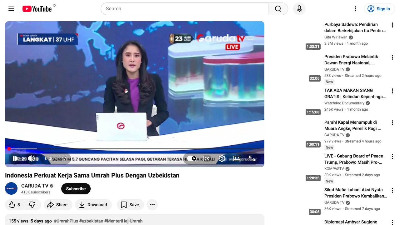 Indonesia Perkuat Kerja Sama Umrah Plus Dengan Uzbekistan